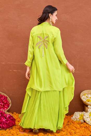 Taro Meher Dress & Jacket Set