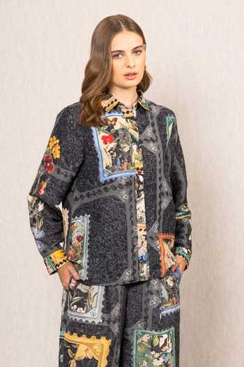 RANNA GILL Regalia Button Down Shirt
