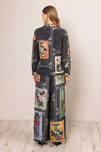 RANNA GILL Regalia Button Down Shirt
