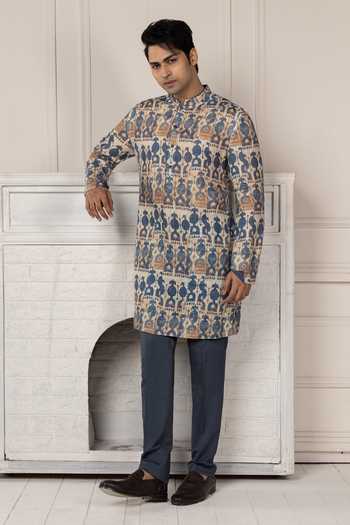 POONAM KASERA Printed Kurta & Pant Set 