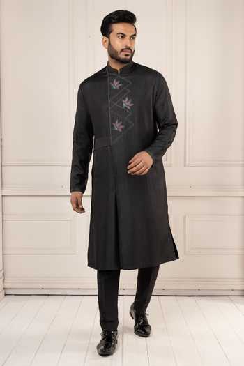 POONAM KASERA Zardozi Work Kurta & Pant Set 