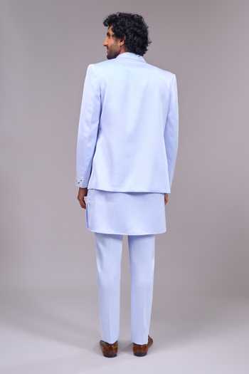 Aariyana Couture Mirror Work Jacket & Kurta Set