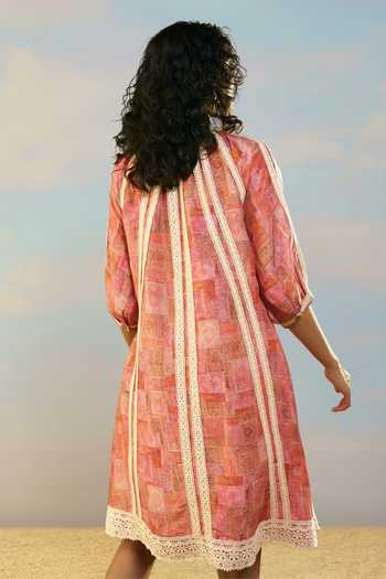 Dash And Dot Printed Dress