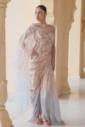 Moledro Ophelia Embellished Draped Dress 
