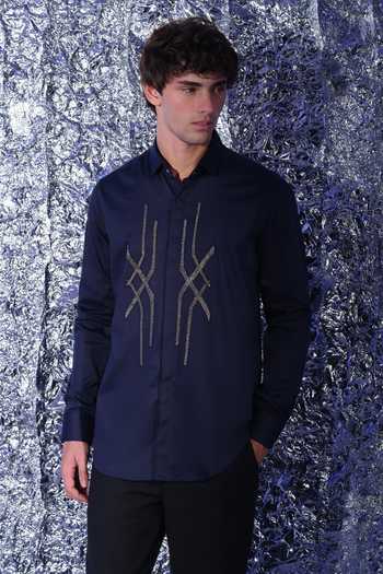 Sanjana Reddy Designs Hand Embroidered Shirt 