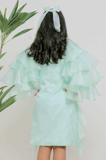 Lil Angels Emily Sea Green Dress 