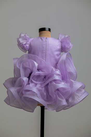 Lil Angels Butterfly Embroidered Dress