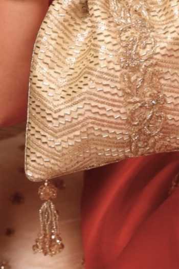 Shop Amyra Gold Embroidery, Beads, Zari, Tassels Sunehri Top Handle Potli Online at Aza Fashions Shop_Amyra_Gold Embroidery, Beads, Zari, Tassels Sunehri Top Handle Potli _Online_at_Aza_Fashions