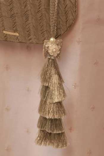 Buy Amyra Gold Beads, Tassels, Gota Patti, Metallic Thread Inej Textured Potli Online at Aza Fashions Buy_Amyra_Gold Beads, Tassels, Gota Patti, Metallic Thread Inej Textured Potli _Online_at_Aza_Fashions