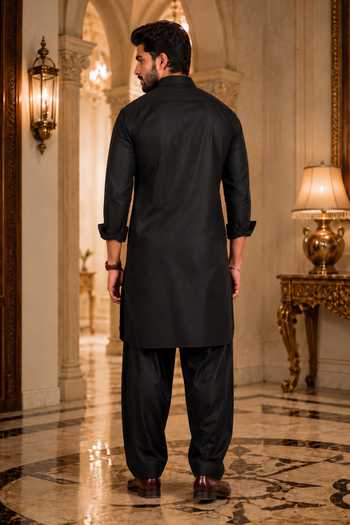 Jhambthreads Solid Plain Kurta & Salwar Set 