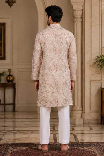 Jhambthreads Woven Digital Print Kurta & Pant Set