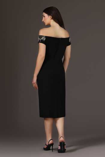 Pooja Peshoria Crystal Embellished Dress 