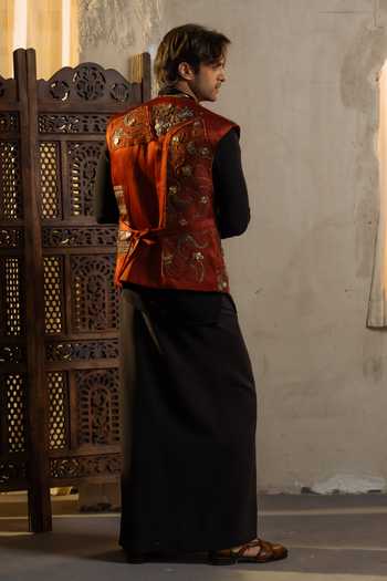 Jatin Malik Sun Dune Embroidered Jacket 