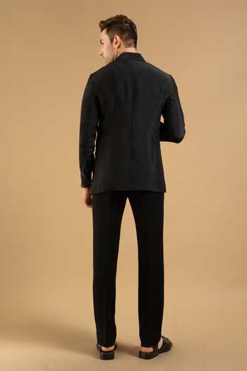 Gargee Designers Black Wayfarer Utility Pocket Shacket