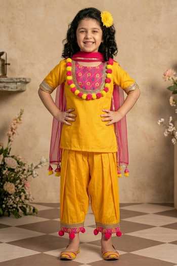 Byb Premium Embroidered Kurta Salwar Set 