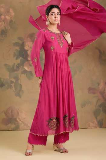 Studio A Cutdana Embroidered Anarkali Set 
