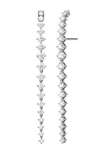 ESME Cascade Tennis Embellished Drop Earrings 