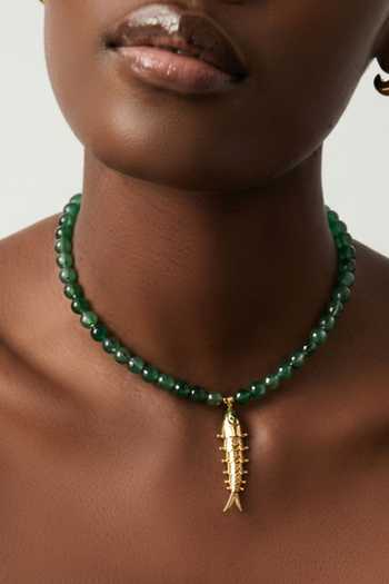 ESME Amalfi Fish Pendant Necklace 