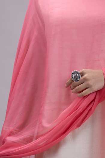 Buy Khwaab By Sanjana Lakhani Pink Silk Dupatta Online at Aza Fashions Buy_Khwaab By Sanjana Lakhani_Pink Silk Dupatta _Online_at_Aza_Fashions
