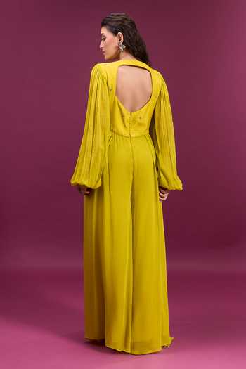 Khwaab By Sanjana Lakhani Sequin Embroidered Jumpsuit 