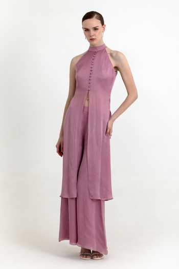 Raison D'Etre Atelier Evelyn Buttoned Tunic & Pant Set 