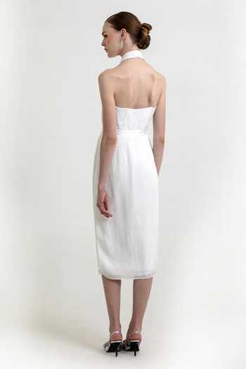 Raison D'Etre Atelier Celine Placed Embellished Dress 