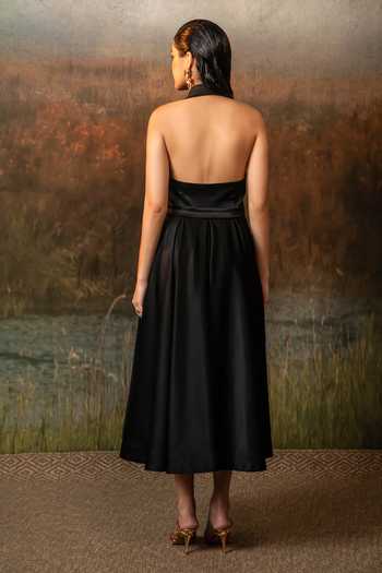 Raison D'Etre Atelier Valencia Pleated Dress 
