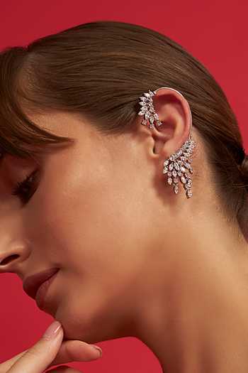 Modarta Crystals Ear Cuffs 