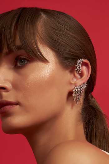 Modarta Crystals Ear Cuffs 