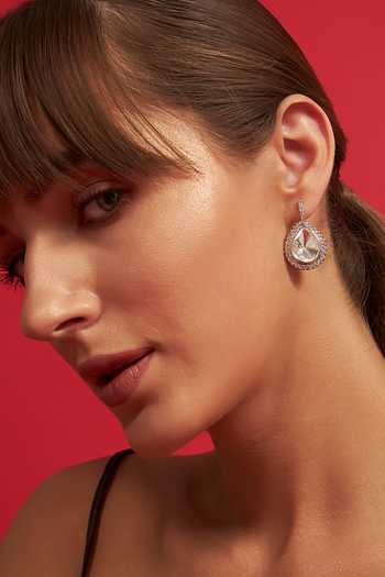 Modarta Polki Crystals Earrings 