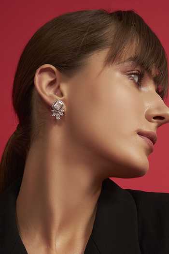 Modarta Stone Embellished Earrings 