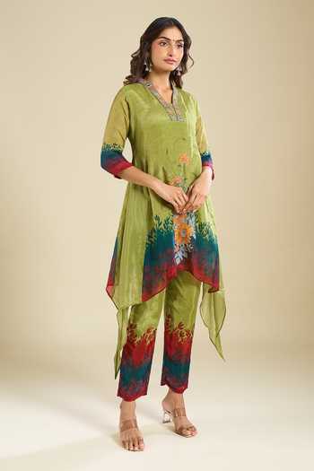 Khwaab By Sanjana Lakhani Printed Kurta & Pant Set 