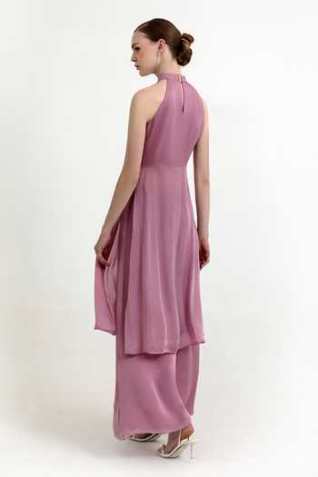 Raison D'Etre Atelier Evelyn Buttoned Tunic & Pant Set 