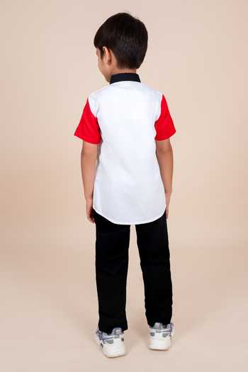 Toplove Movie Embroidered Shirt 