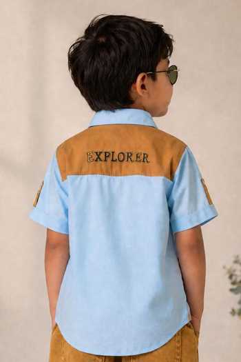Toplove Explorer Embroidered Shirt 