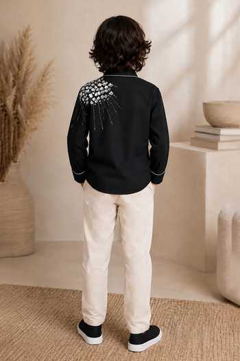 Toplove Spark Embroidered Shirt 