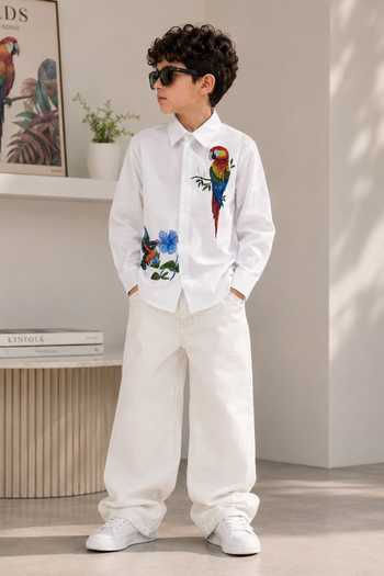 Toplove Tropical Hand Paint Shirt 