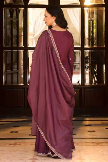 SEHER JAIPUR Izar Embroidered Kurta Set 