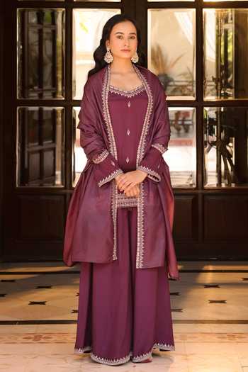SEHER JAIPUR Izar Embroidered Kurta Set 