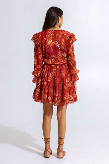 Aroop Shop India Ammy Short Dress