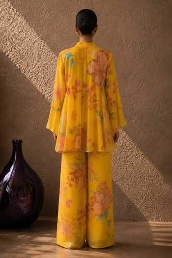Aroop Shop India Sunbeam Bloom Printed Pant Set