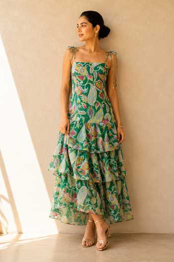 Aroop Shop India Karaa Tiered Dress