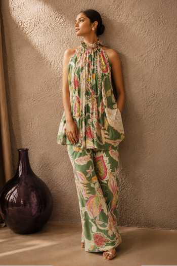 Aroop Shop India Mysha Printed Pant Set