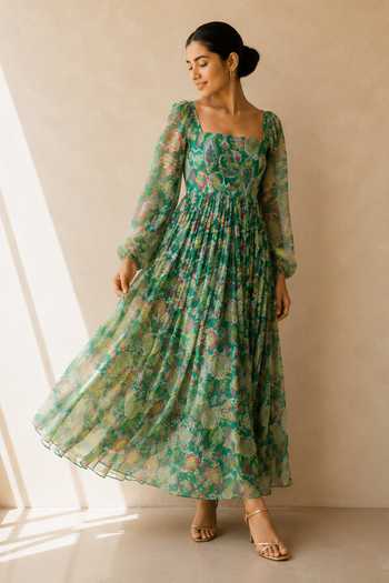 Aroop Shop India Gaiaa Printed Dress