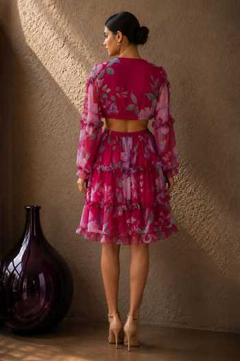 Aroop Shop India Bloom Short Dress