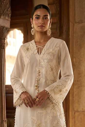 Aditi Somani Applique Kurta With Pant