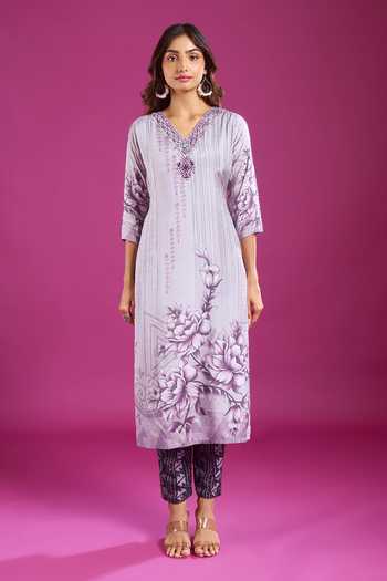 Khwaab By Sanjana Lakhani Printed Kurta Pant Set 
