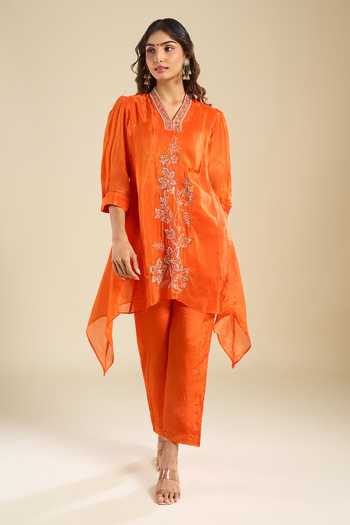 Khwaab By Sanjana Lakhani Embroidered Kurta & Pant Set 
