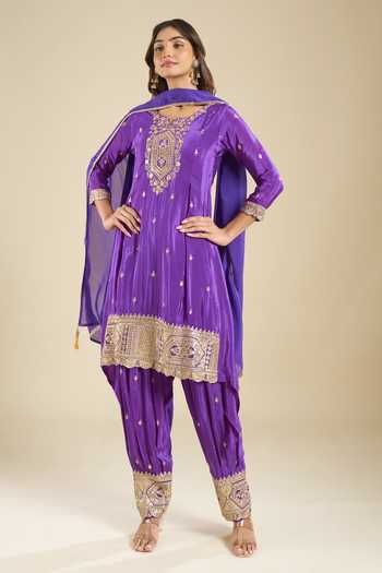 Khwaab By Sanjana Lakhani Embroidered Kurta Salwar Set 
