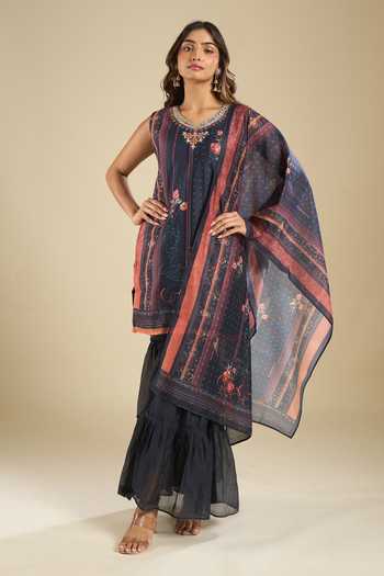 Khwaab By Sanjana Lakhani Printed Kurta Sharara Set 